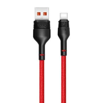 XO NB55 USB-A / USB-C Cable - 5A, 1m - Red