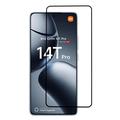 Xiaomi 14T/14T Pro Full Cover Tempered Glass Screen Protector - Black Edge