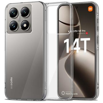 Xiaomi 14T Pro Tech-Protect Flexair Hybridné Puzdro - Transparentné