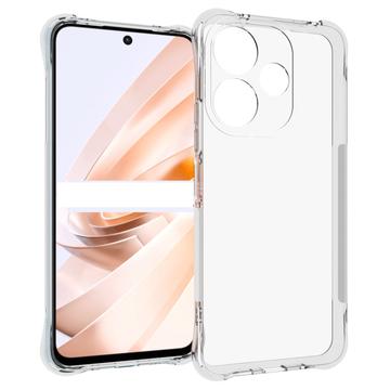 Xiaomi Poco M6 Plus Puzdro Nárazuvzdorný TPU - Priehľadné