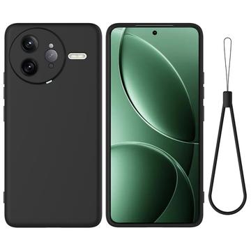 Xiaomi Redmi K80 Pro Liquid Silicone Case with Hand Strap