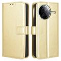 Xiaomi Redmi K80/K80 Pro Wallet Case with Magnetic Closure - Gold