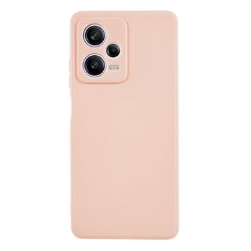 Xiaomi Redmi Note 12 Pro Matné Puzdro TPU Proti Odtlačkom Prstov - Ružová