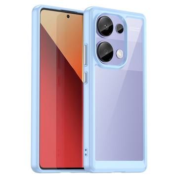 Xiaomi Redmi Note 13 Pro 4G/Poco M6 Pro Anti-Shock Hybridné Puzdro - Modrá