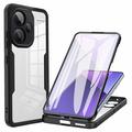 Xiaomi Redmi Note 13 Pro+ 360 Protection Series Case - Black / Clear