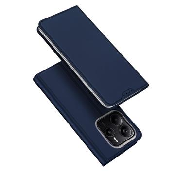 Xiaomi Redmi Note 14 Dux Ducis Skin Pro Flipové Puzdro - Modrá