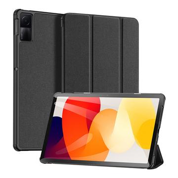 Xiaomi Redmi Pad SE Dux Ducis Domo Tri-Fold Puzdro Smart Folio - Čierne