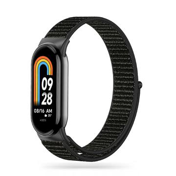 Xiaomi Smart Band 8/9 NFC Tech-Protect Nylonový Remienok - Čierny