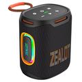 Zealot S122 Portable Bluetooth Speaker with Subwoofer - 25W - Black