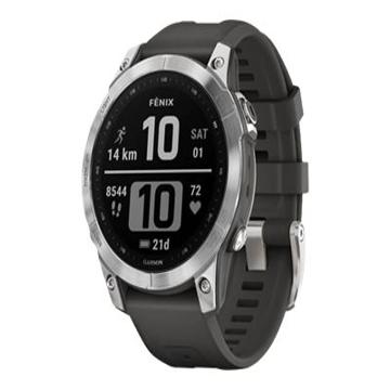 Športové hodinky Garmin fenix 7 - 47 mm - čierna / strieborná