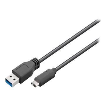 Goobay Kábel USB 3.0 / USB 3.1 Typ-C - 1m - Čierny