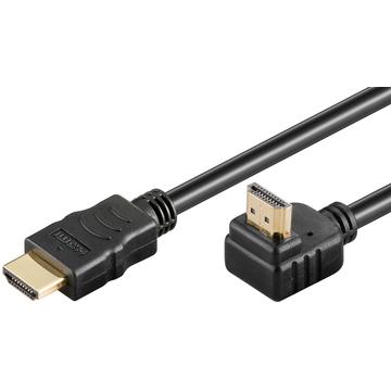 Vysokorýchlostný kábel HDMI™ 90° s Ethernetom