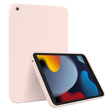 Tekutý silikónový obal na iPad 10.2 2019/2020/2021 - Ružová