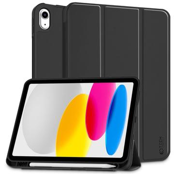 iPad 2022/2025 Tech-Protect SmartCase Pen Tri-Fold Folio Case - Black