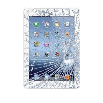 IPad 3 Display Glass & Touch Screen Oprava - biela