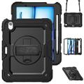 iPad Air 11 2024/2025 Tech-Protect Solid360 Hybrid Case w. Strap - Black