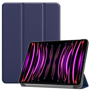 iPad Air 13 (2024) Tri-Fold Series Smart Folio puzdro – Modrá