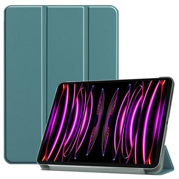 iPad Air 13 (2024) Tri-Fold Series Smart Folio puzdro – Zelená