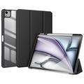 iPad Air 13 (2024) Dux Ducis Toby Tri-Fold Puzdro Smart Folio - Čierne