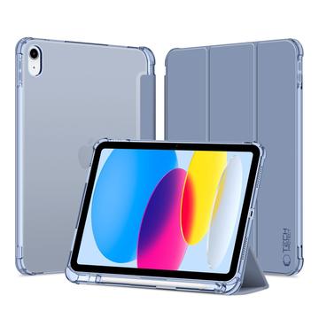 iPad (2022) Tech-Protect SmartCase Pen Hybrid Tri-Fold Folio Case - Crystal Blue