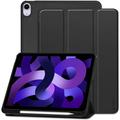 iPad Air 2020/2022/2024 Tech-Protect SmartCase Pen Tri-Fold Folio Case - Black