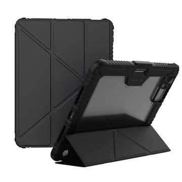 iPad Pro 11 (2024) Nillkin Bumper Smart Folio Case - čierny / priehľadný