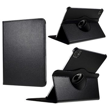 iPad Pro 12.9 2021/2022/Air 13 (2024)  360 Rotary Folio Case - Black