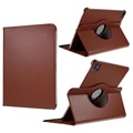 iPad Pro 12.9 2021/2022/Air 13 (2024) 360 Rotary Folio Case - Brown