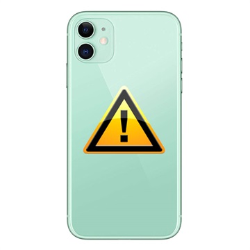 Oprava krytu batérie iPhone 11 - vrátane. rám - zelená