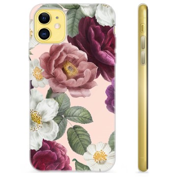 iPhone 11 puzdro TPU - Romantické kvety