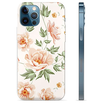 iPhone 12 Pro puzdro TPU - Kvetinová