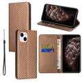 iPhone 14 Plus Wallet Case - Carbon Fiber