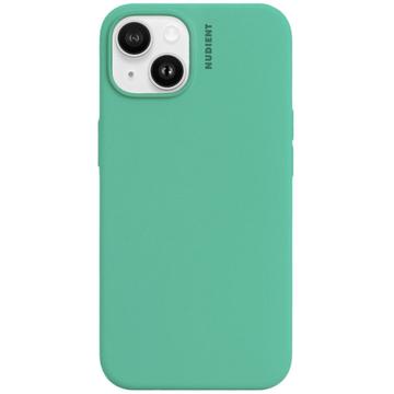 iPhone 14 Nudient Base Silicone Case - Mint Green