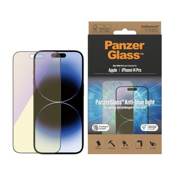 iPhone 14 Pro PanzerGlass Ultra-Wide Fit Anti-Blue Light Ochranné tvrdené sklo EasyAligner