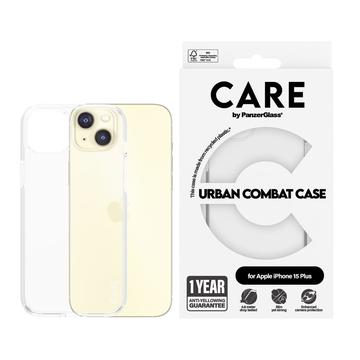 iPhone 15 Plus PanzerGlass Care Urban Combat Case - Transparent