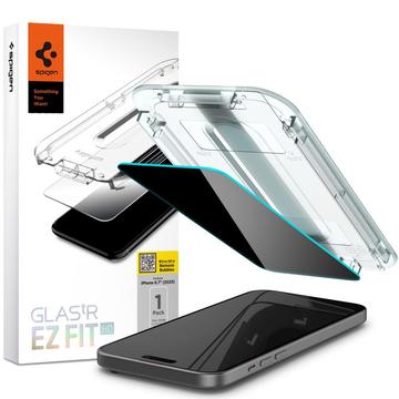 Spigen Glas.Tr EZ Fit Privacy Privacy iPhone 15 Plus/16 Plus Screen Protector