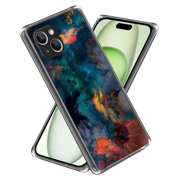 iPhone 15 Plus Štýlové Ultratenké Puzdro TPU