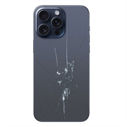 iPhone 15 Pro Max Back Cover Repair - Glass Only - Blue