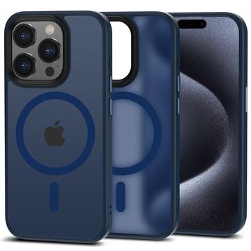 Puzdro iPhone 15 Pro Max Tech-Protect Magmat – kompatibilné s MagSafe – Námornícka modrá