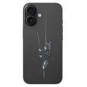 Oprava zadného krytu iPhone 16 - iba sklo - Black