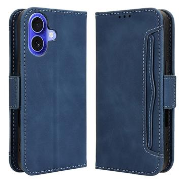 iPhone 16 Cardholder Wallet Case - Blue