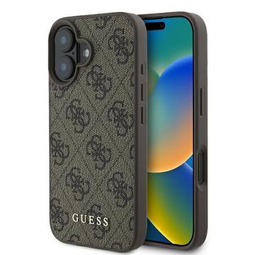 iPhone 16 Plus Guess 4G Metal Gold Logo Hybridné Puzdro