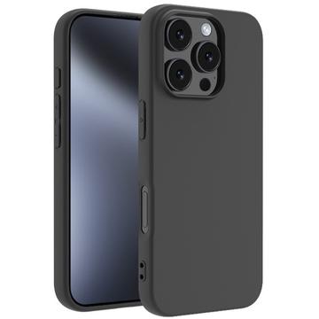 iPhone 16 Pro Protišmykové TPU Puzdro - čierna