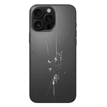 Oprava zadného krytu iPhone 16 Pro - iba sklo - Black Titanium