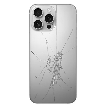 Oprava zadného krytu iPhone 16 Pro - iba sklo - Natural Titanium