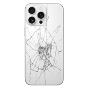 Oprava zadného krytu iPhone 16 Pro - iba sklo - White Titanium