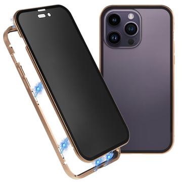 iPhone 16 Pro Max Magnetické Puzdro s Tvrdeným Sklom - Ochrana Osobných Údajov