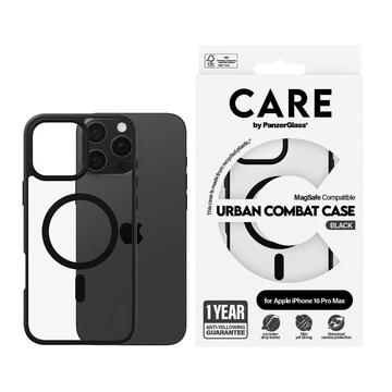 iPhone 16 Pro Max PanzerGlass Care Urban Combat Case - MagSafe Compatible - Black