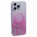 iPhone 16 Pro Max Sparkle Glow MagSafe Case - Pink