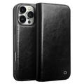 iPhone 16 Pro Qialino Classic Wallet Leather Case